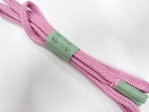 未使用品　正絹　手組帯締め